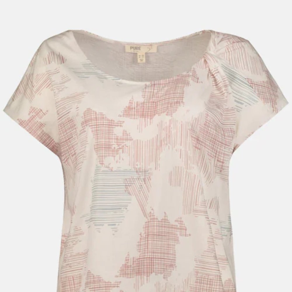 Graphic Print Round Neck Tee